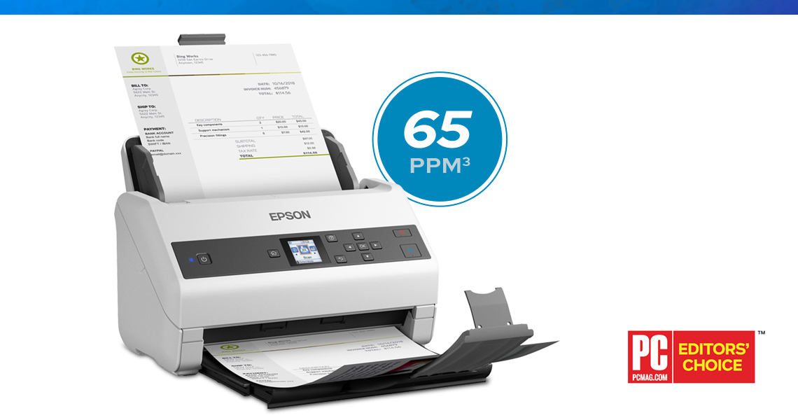 Epson Ds 870 Color Duplex Workgroup Document Scanner Sunstar Company Inc 2621